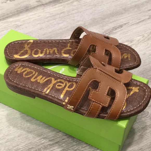 Sam Edelman Bay Saddle Leather Flat - Picture 2 of 3